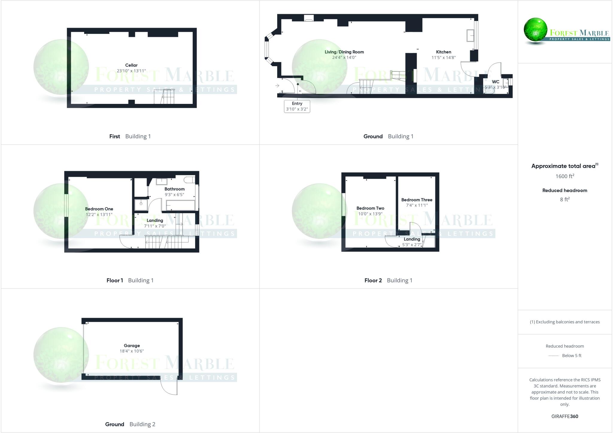The Butts, Frome floorplan