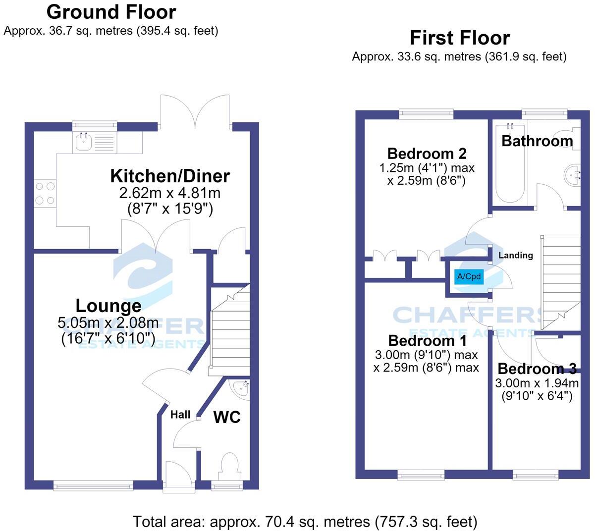 Chaffinch Chase, Gillingham floorplan