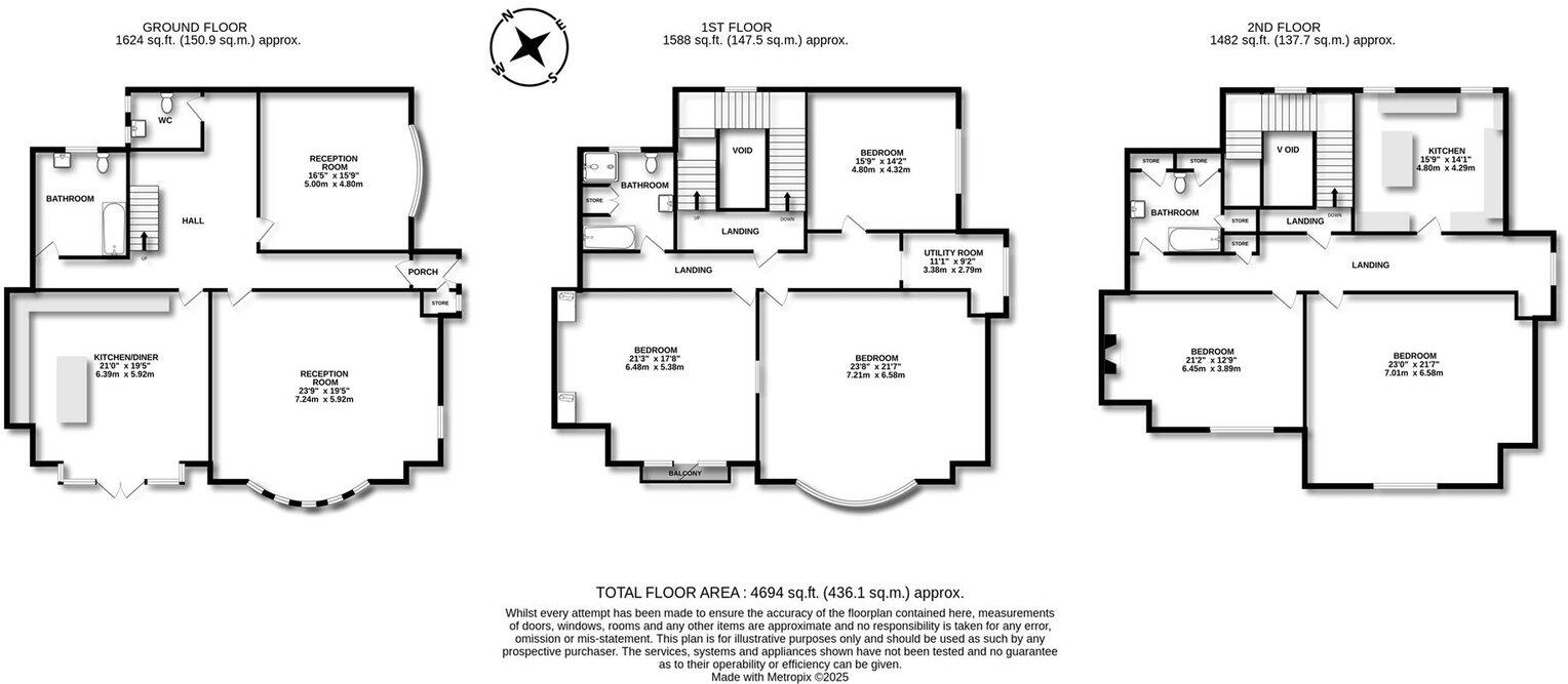 Waterford Road, Oxton, CH43 floorplan