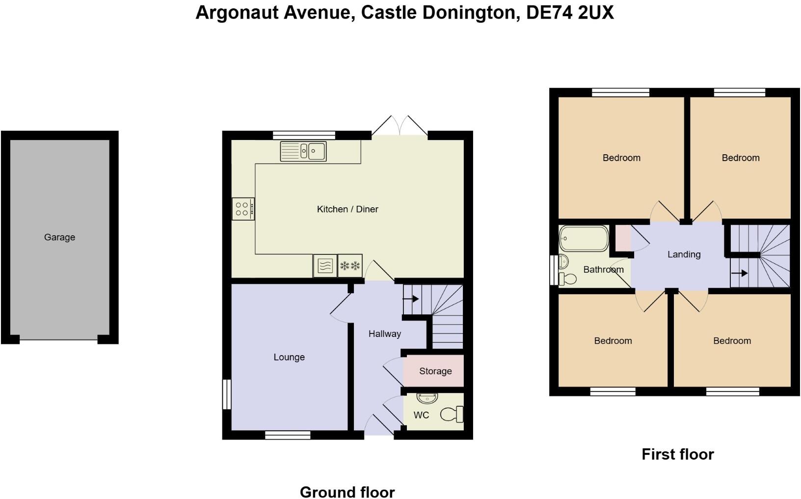 Argonaut Avenue, Castle Donington  floorplan