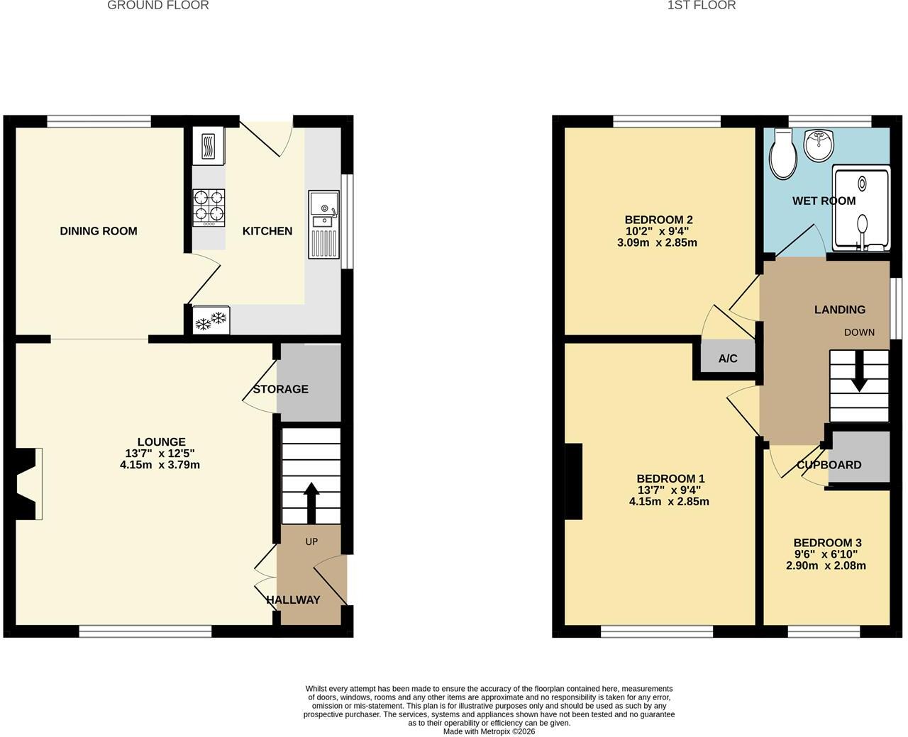 Rowlands Rise, Puriton, Bridgwater floorplan
