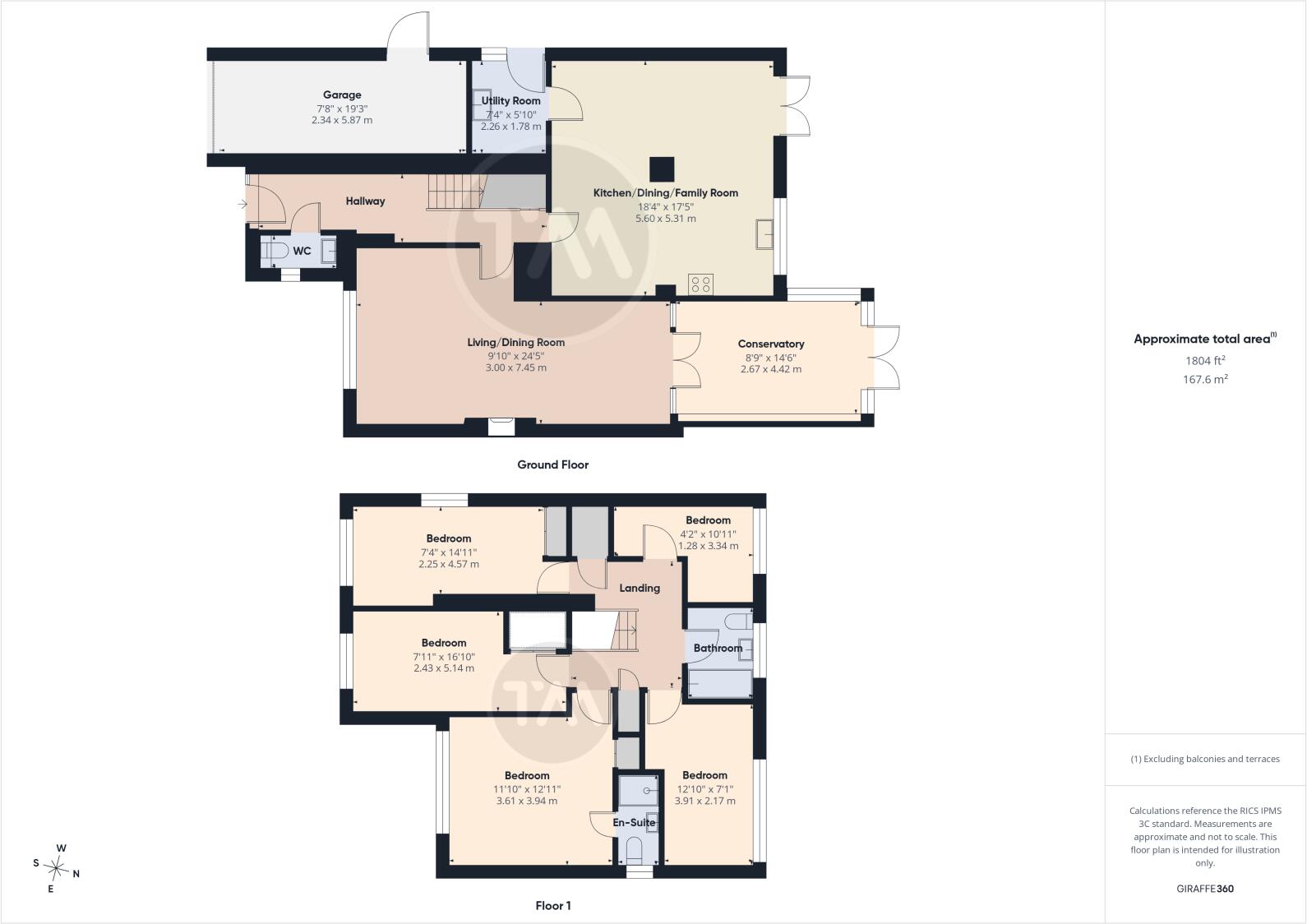 East Street, Colne, Huntingdon, Cambridgeshire, PE28 floorplan