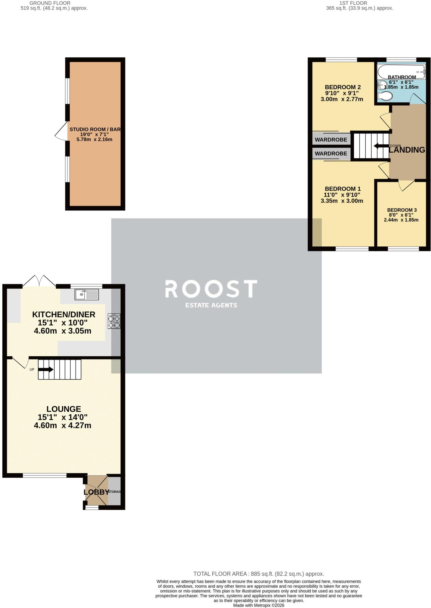 Yardley Way, Grimsby floorplan