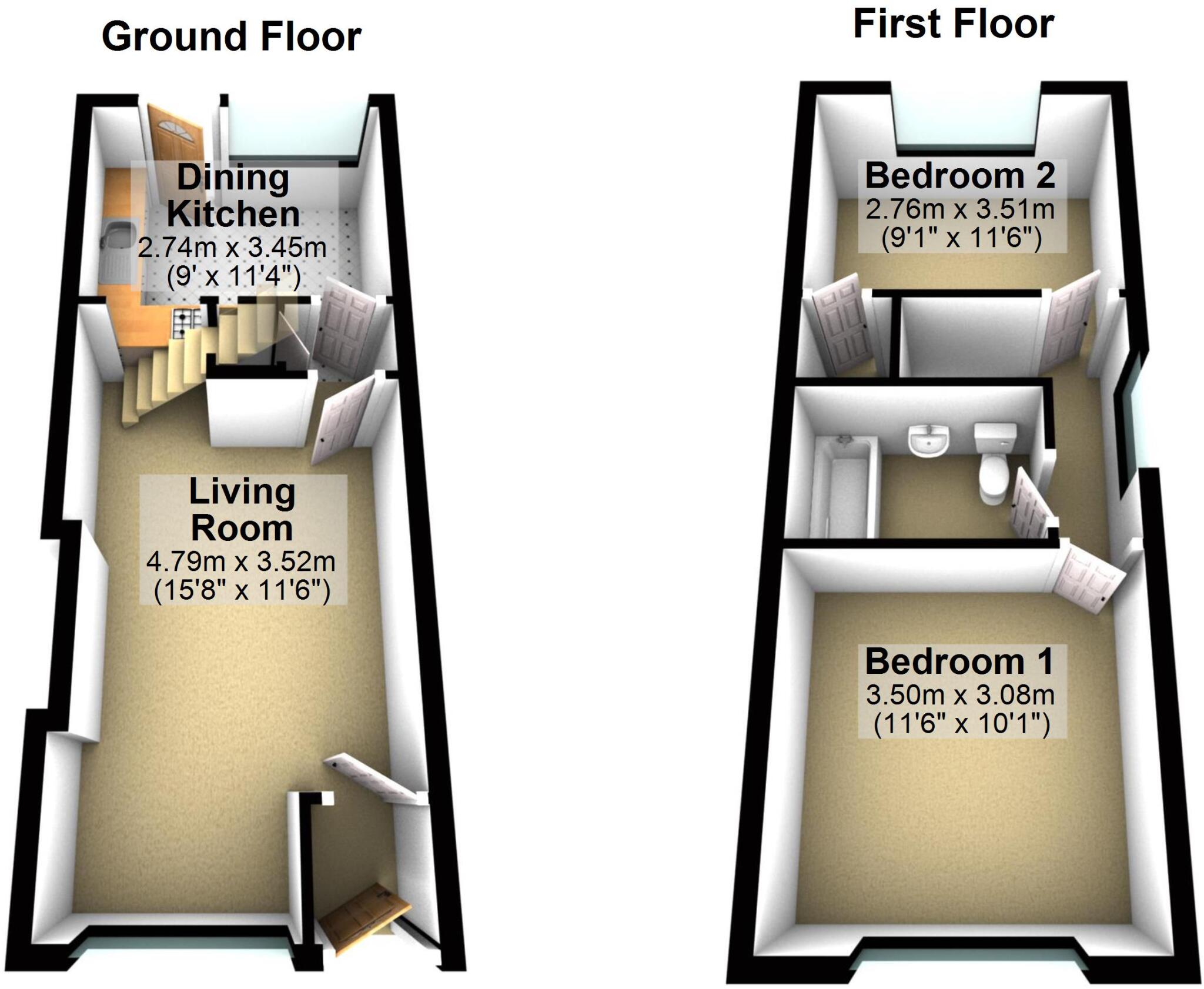 Elm Tree Close, Liversedge, WF15 floorplan