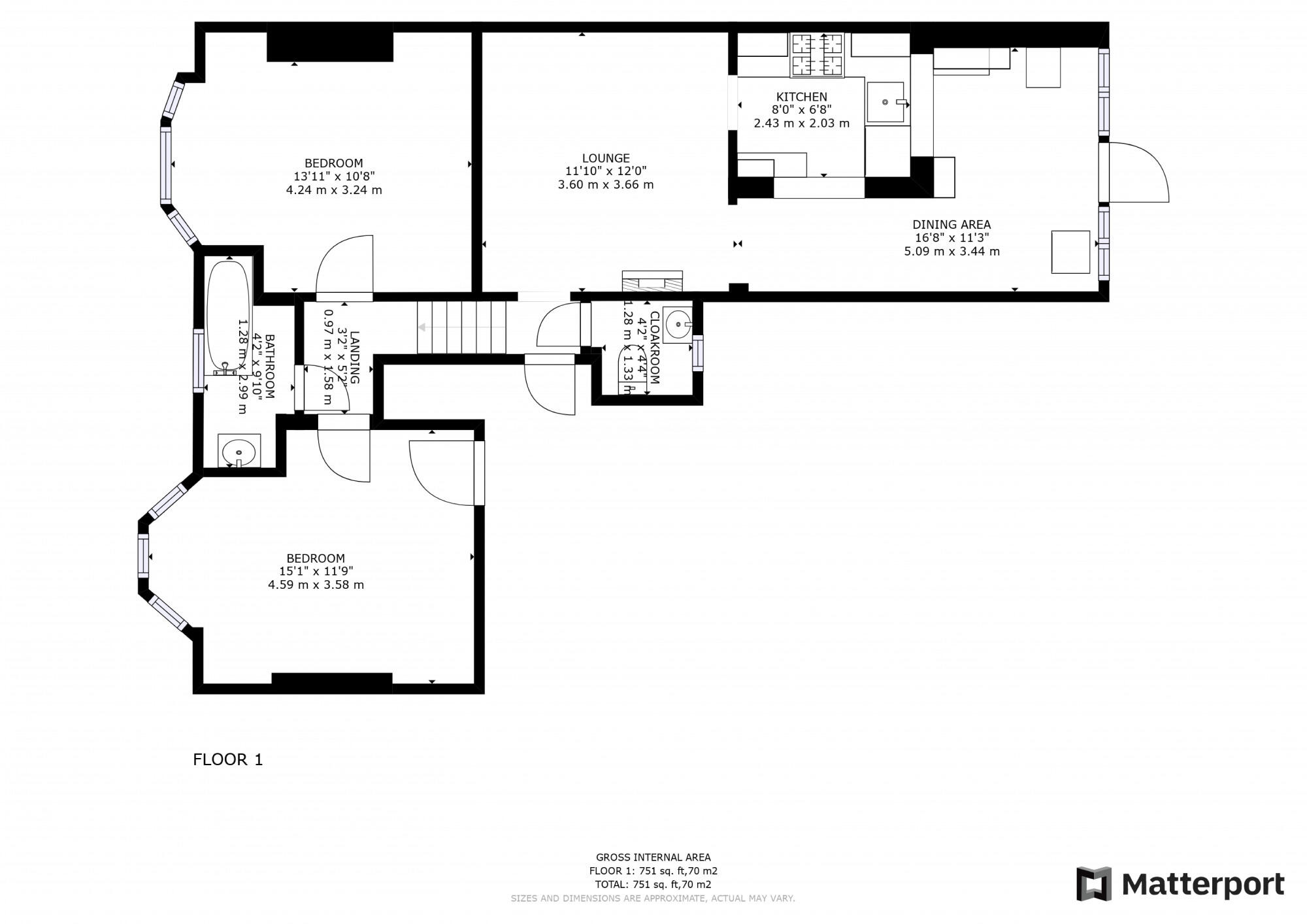 Dover Road, Folkestone CT20 1LA floorplan