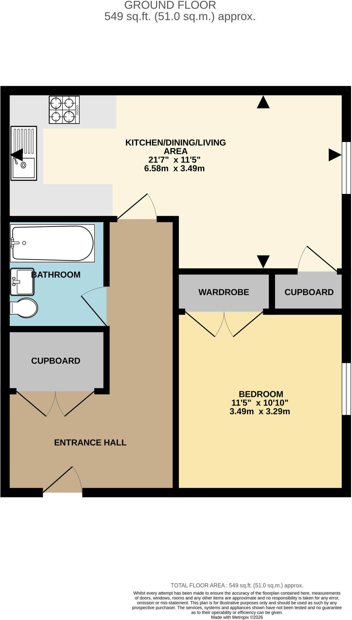 Doughton Road, KELVEDON floorplan