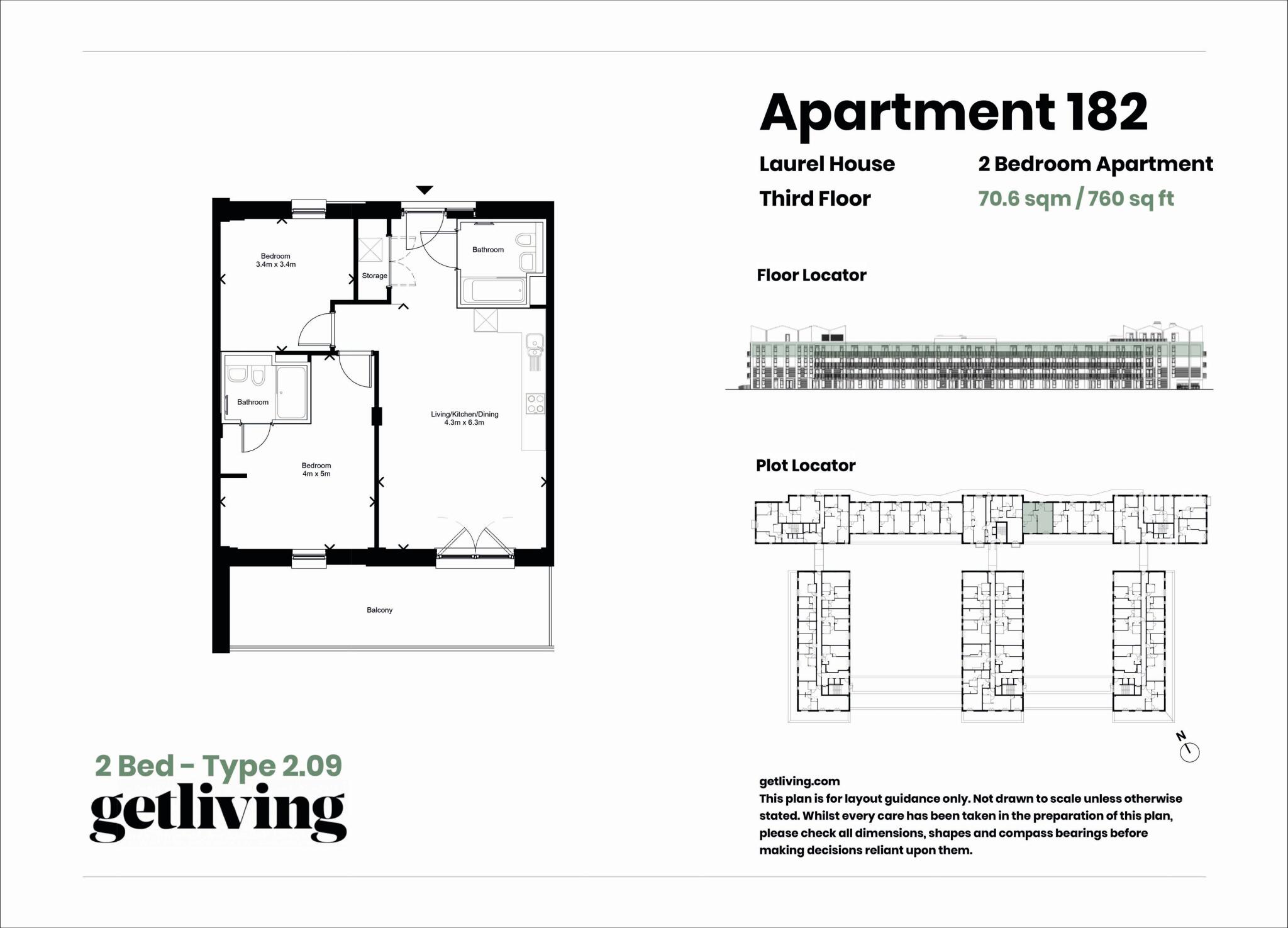 The Oakgate floorplan