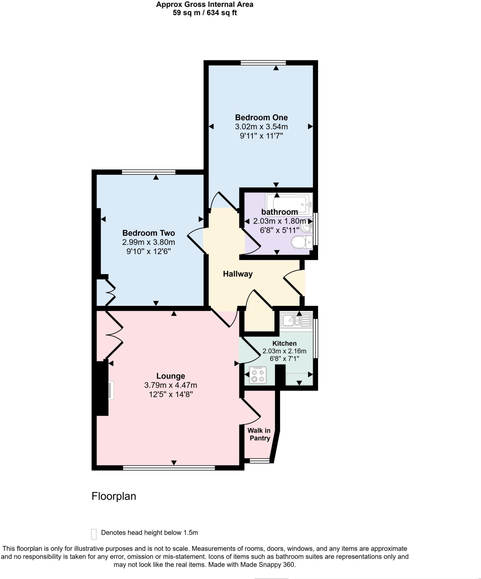 Castleton Boulevard, Skegness, PE25 floorplan