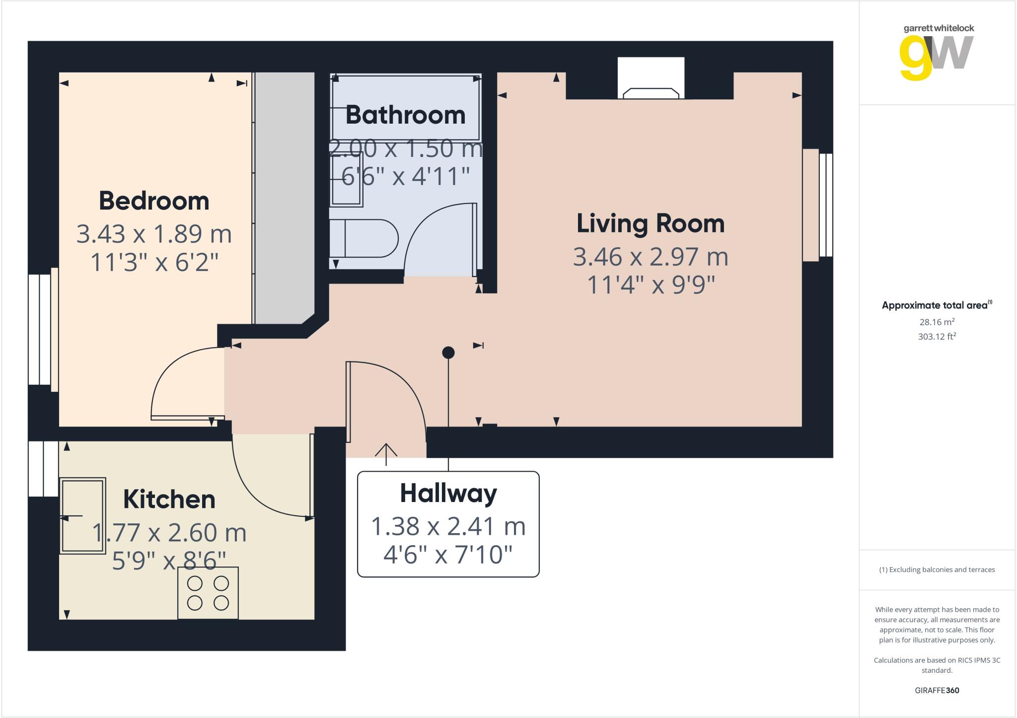 South Lambeth Road, London floorplan