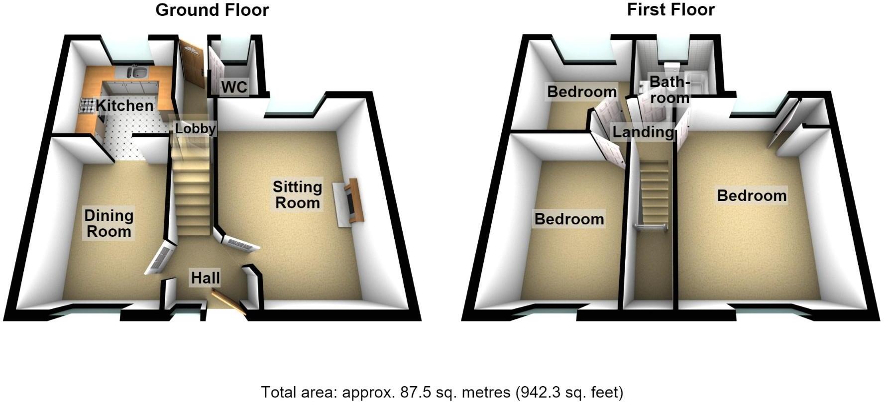 Cape Road, Warwick floorplan