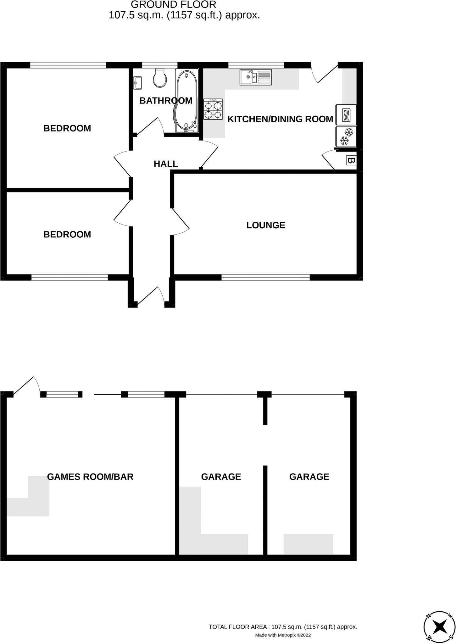 Rea Drive Brixham floorplan