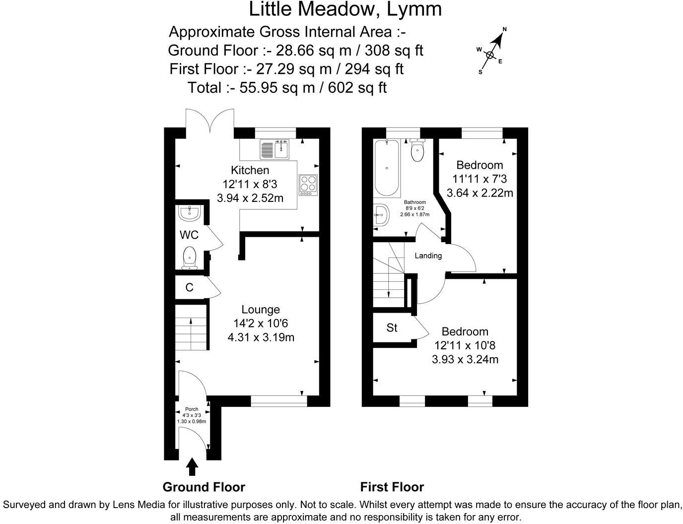 Little Meadow, Lymm floorplan