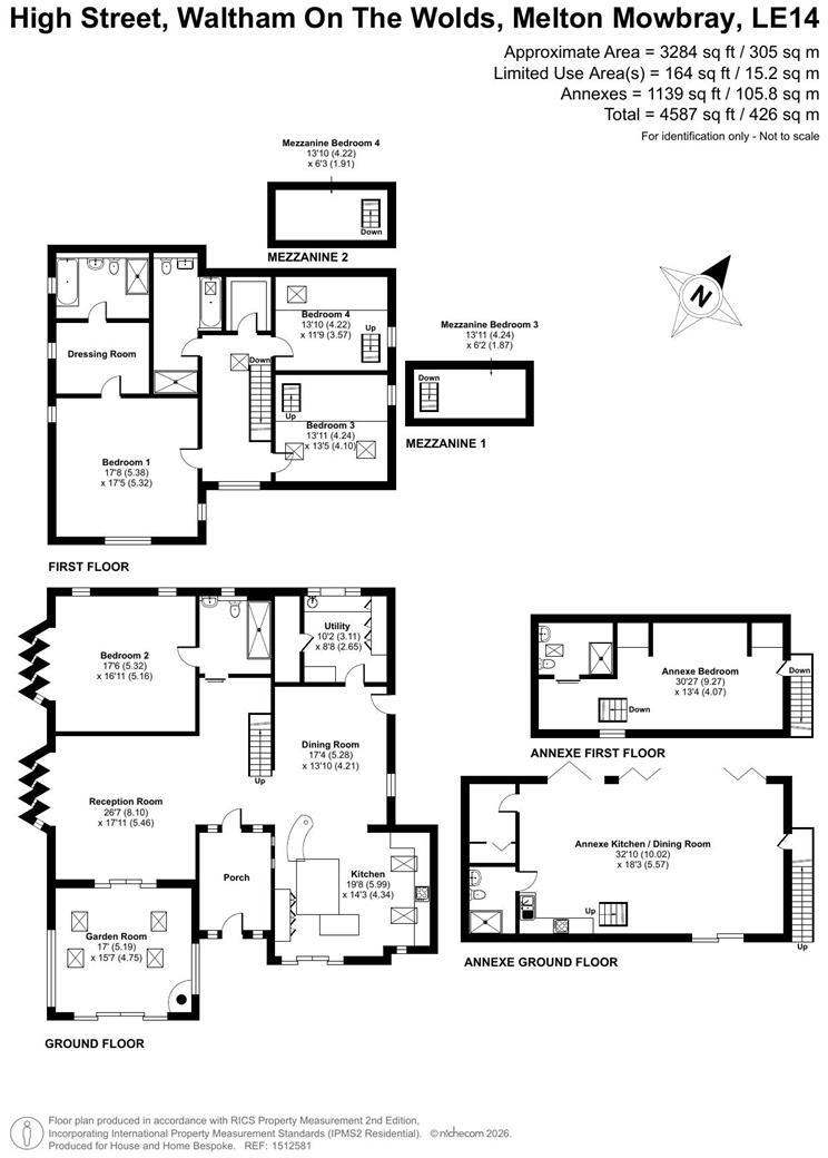 The Cider House, High Street, Waltham on the Wolds floorplan