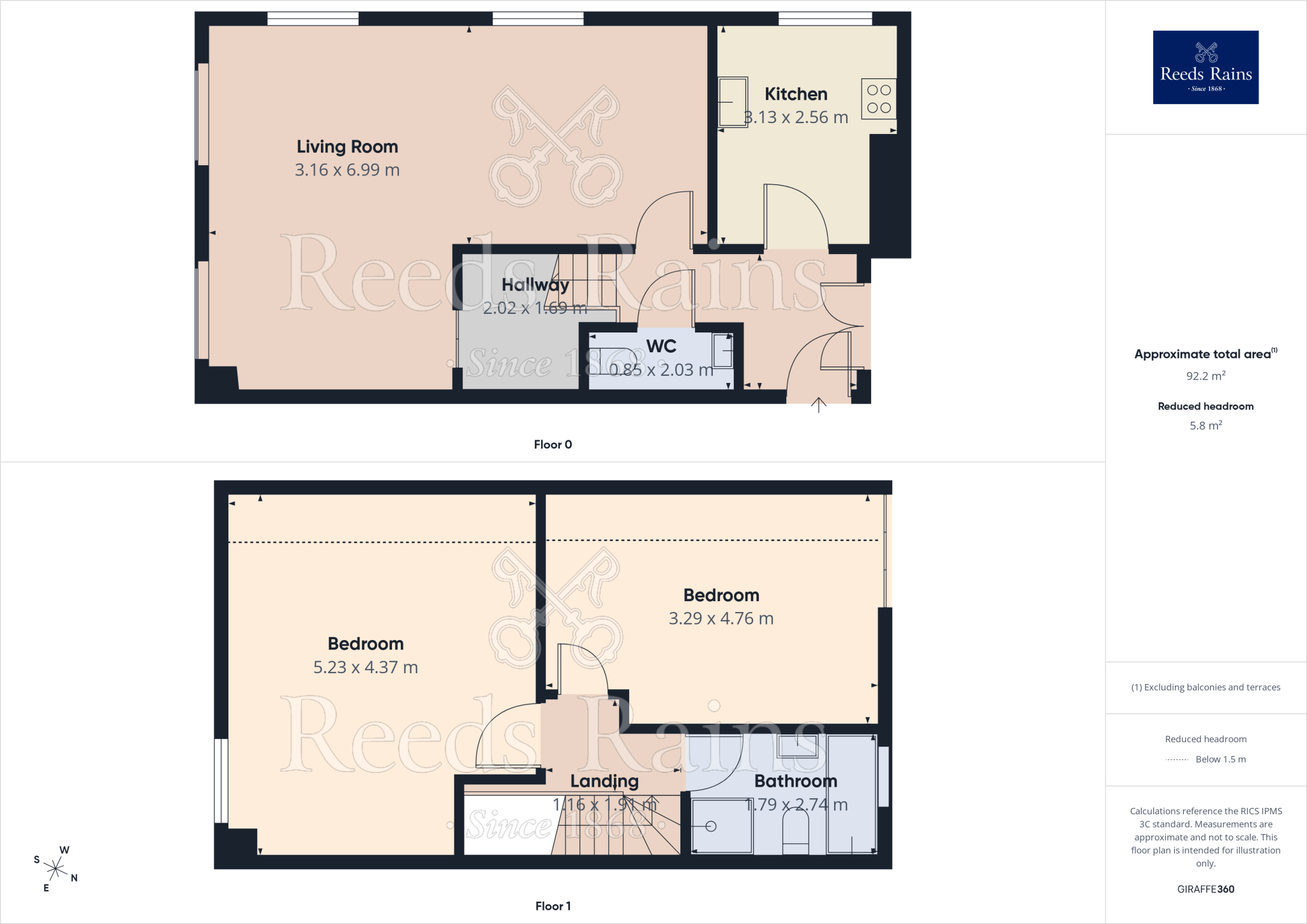 Winckley Street, Preston, Lancashire, PR1 floorplan