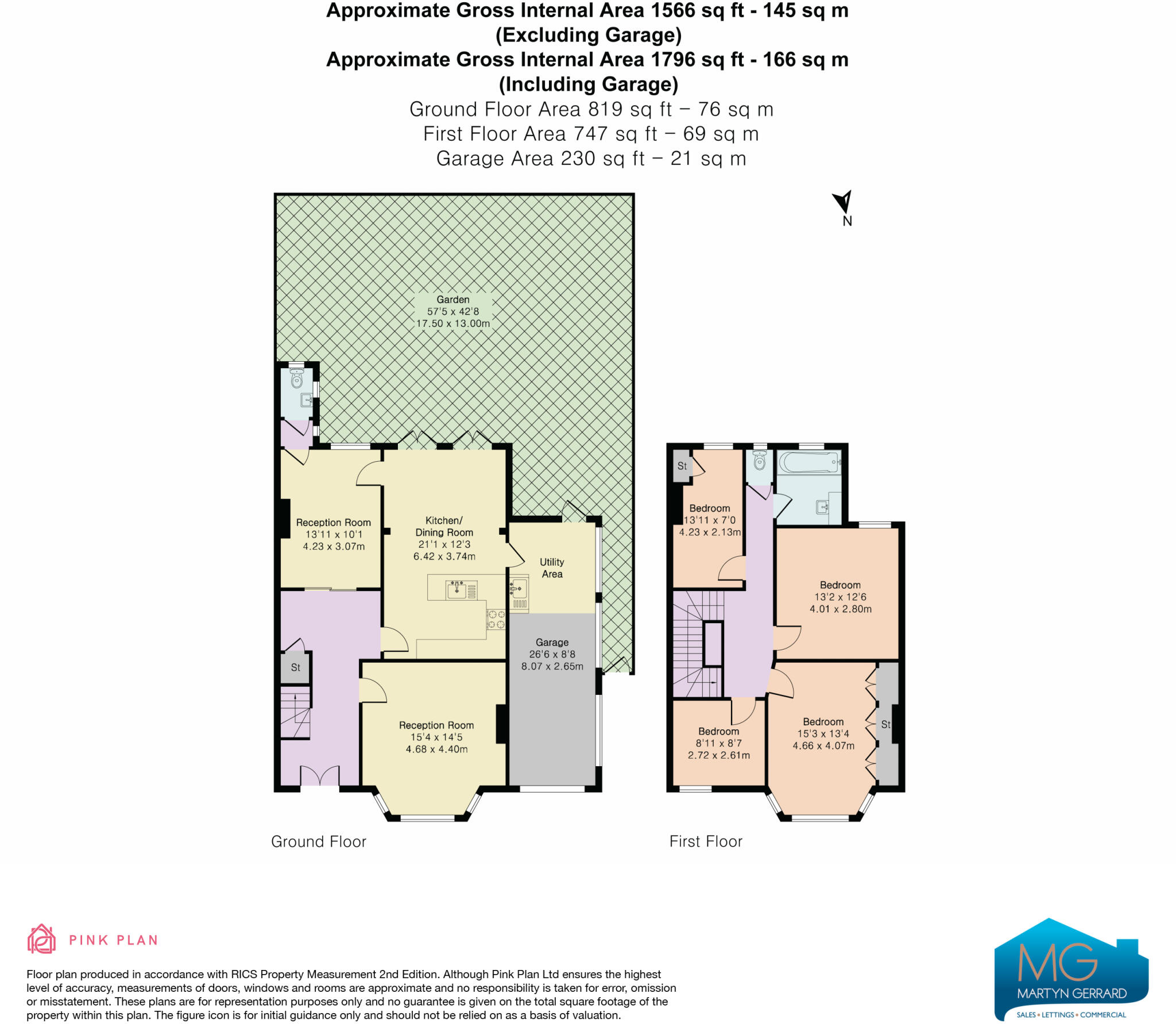 Radcliffe Road, London, N21 floorplan