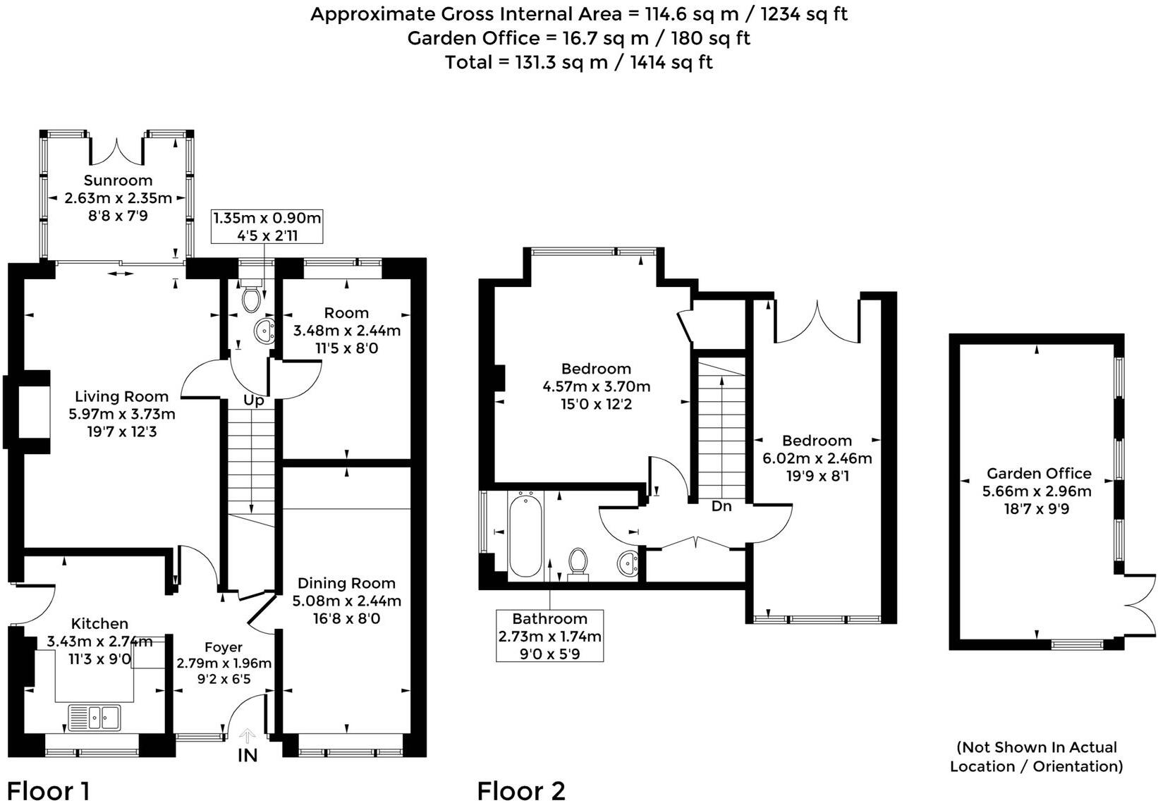 Vanbrugh Close, Woodstock, OX20 floorplan