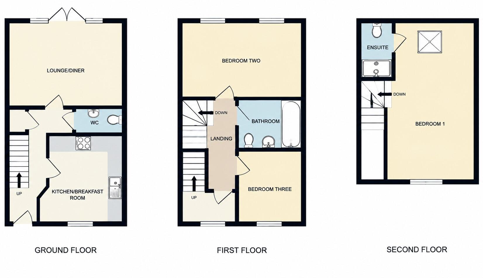 Great Leighs, Bourne, Lincolnshire, PE10 floorplan
