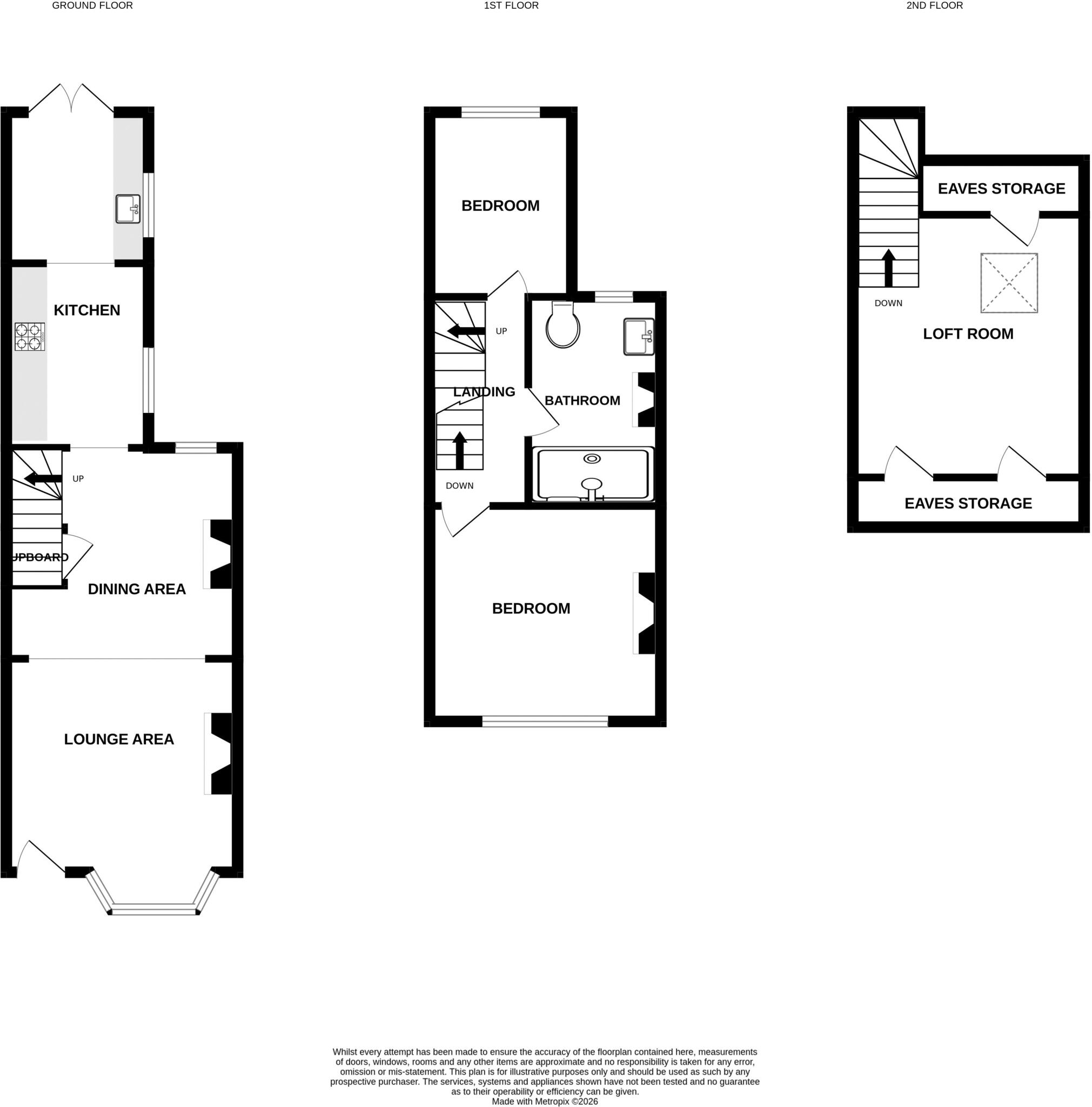 Uttons Avenue, Leigh-on-Sea, Essex, SS9 floorplan