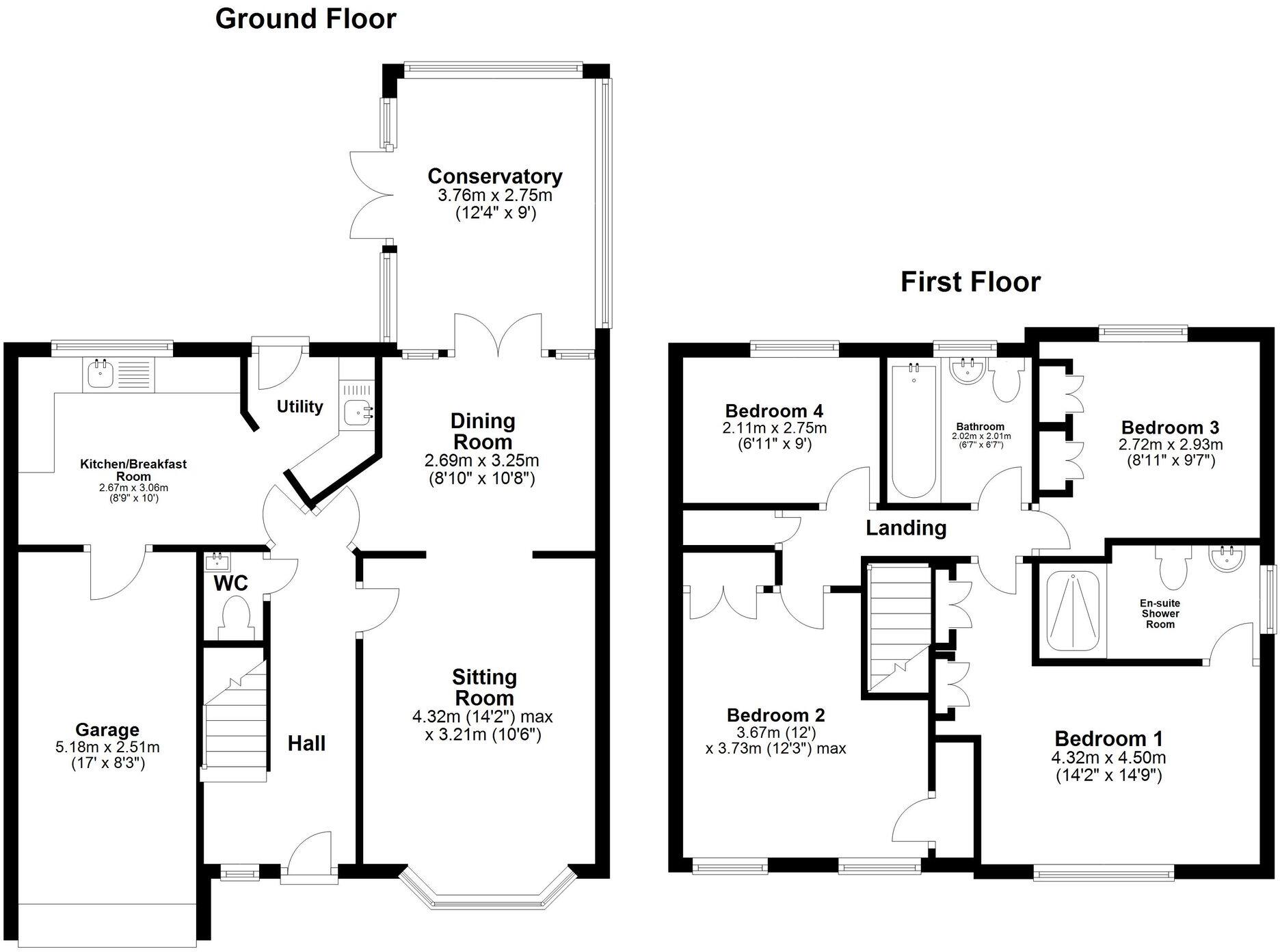 Sorrel Close, Claines, WR3 floorplan