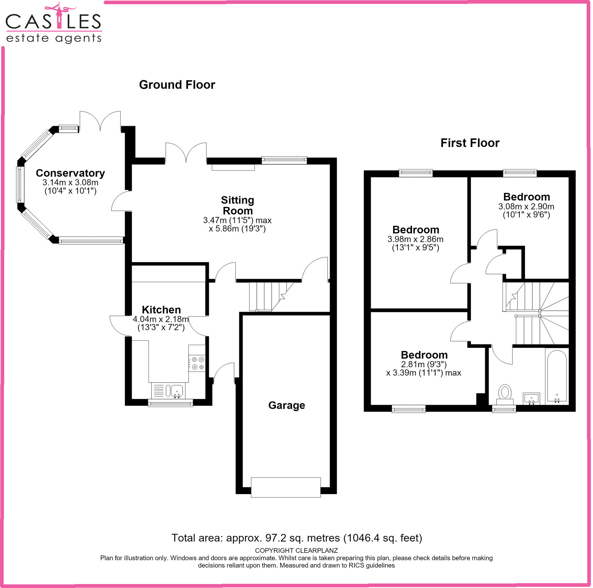 **HUGE CORNER PLOT**Richborough Drive, Charlton, Hampshire floorplan