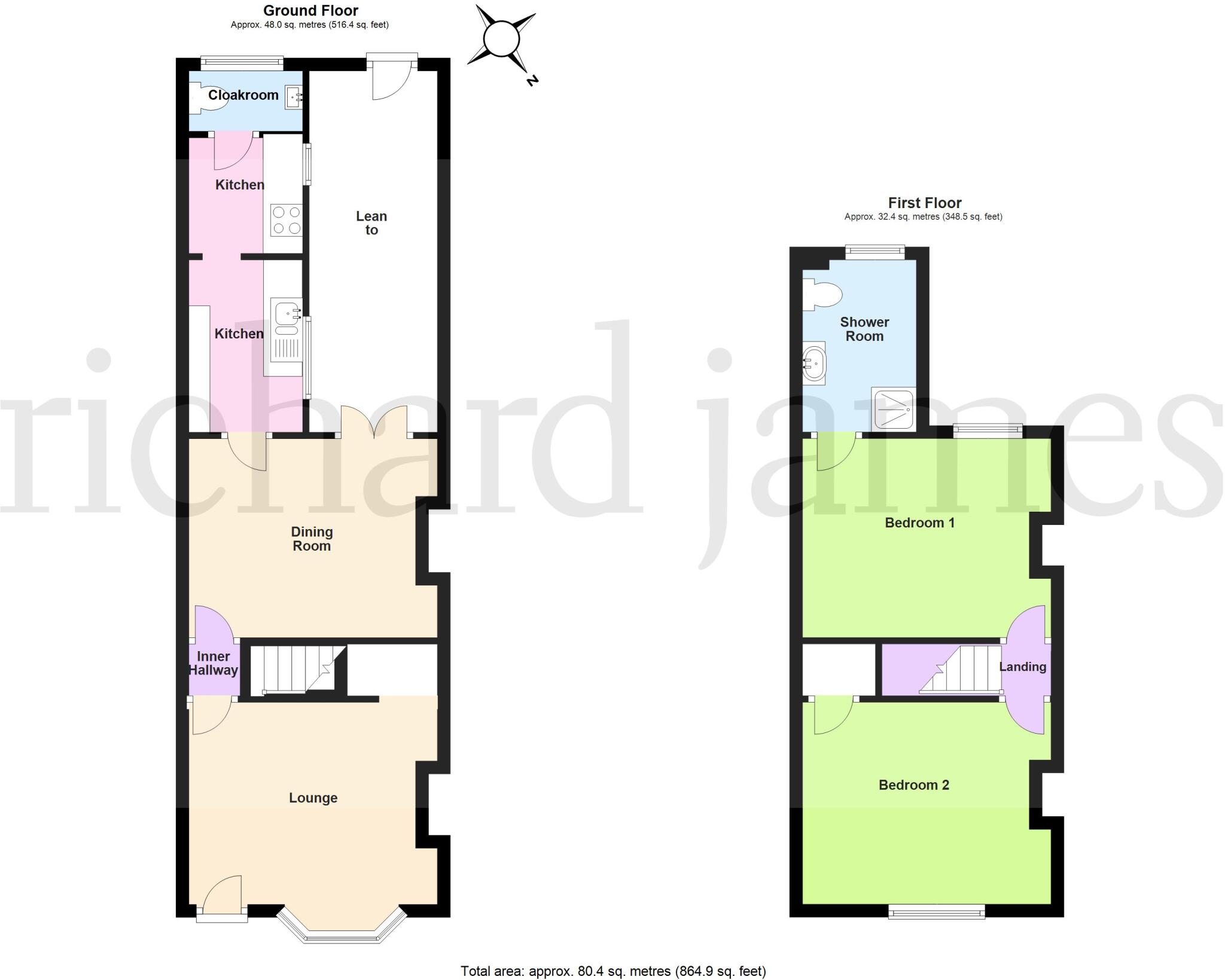 George Street, Irthlingborough floorplan