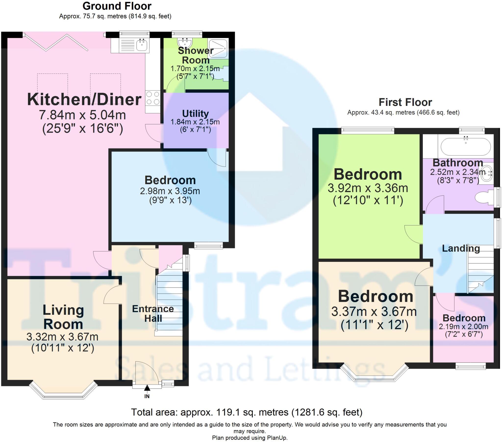 Bankfield Drive, Bramcote floorplan