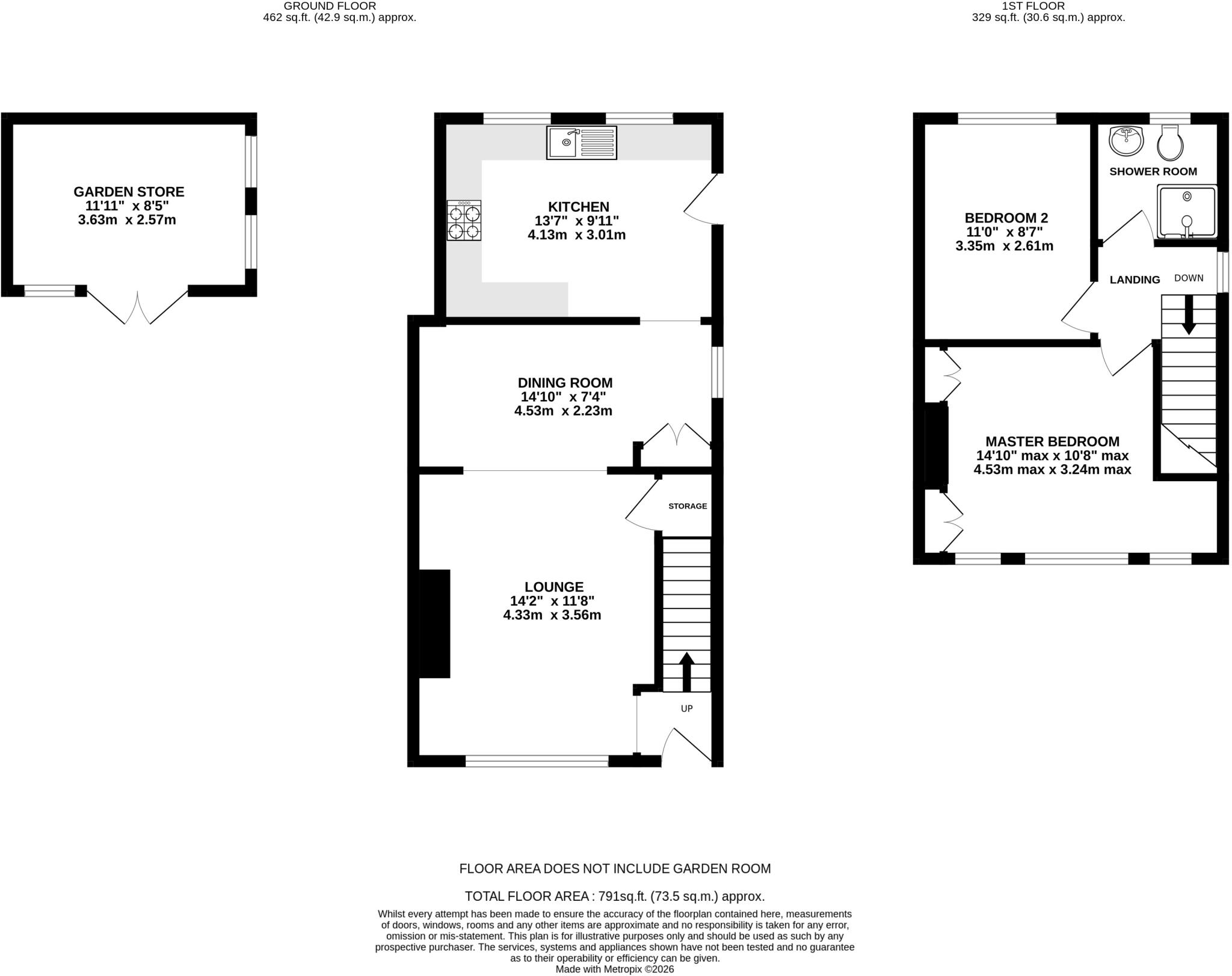St. Marys Road, Harefield, Uxbridge, UB9 floorplan