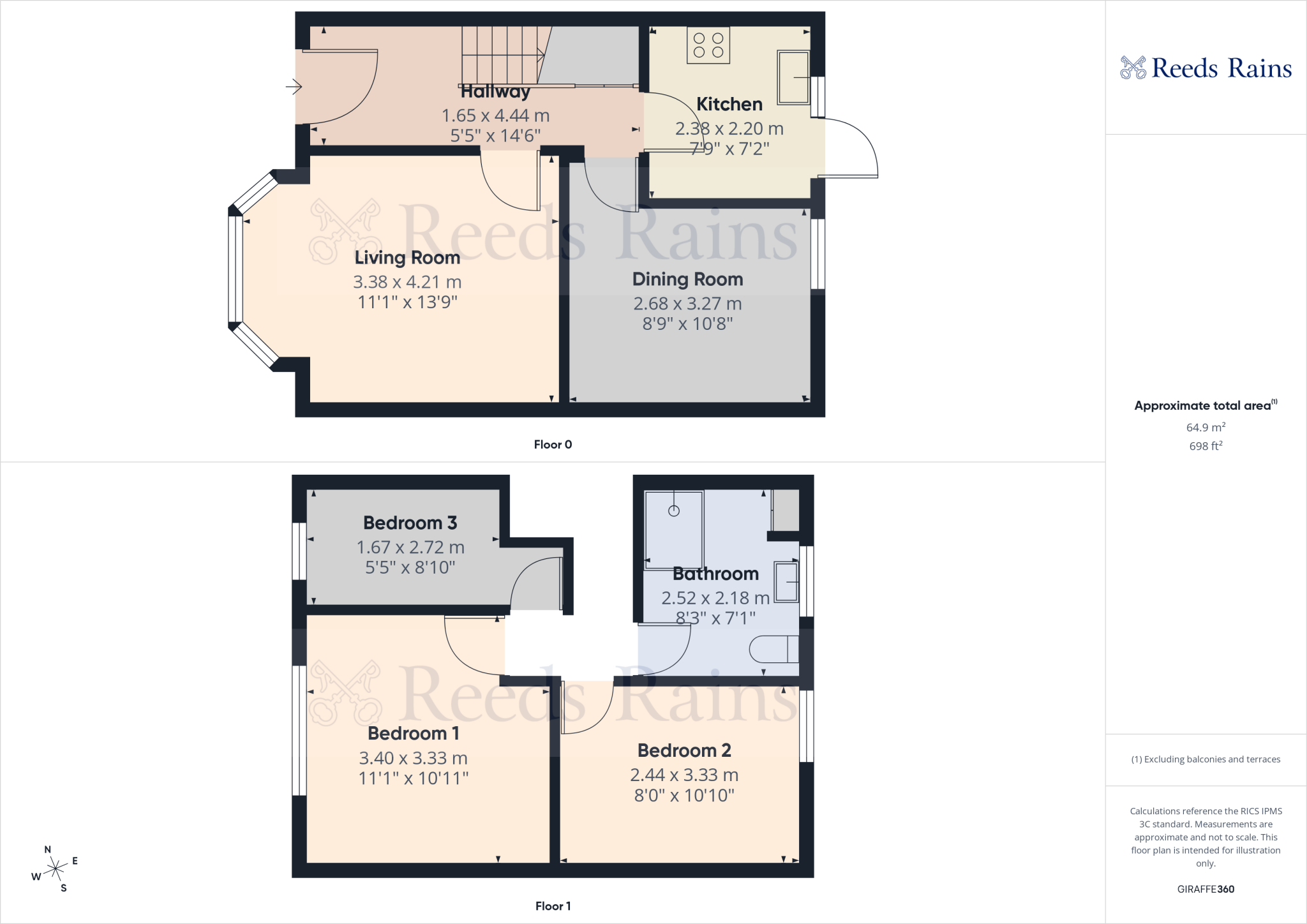 Westwood Road, Ilford, IG3 floorplan