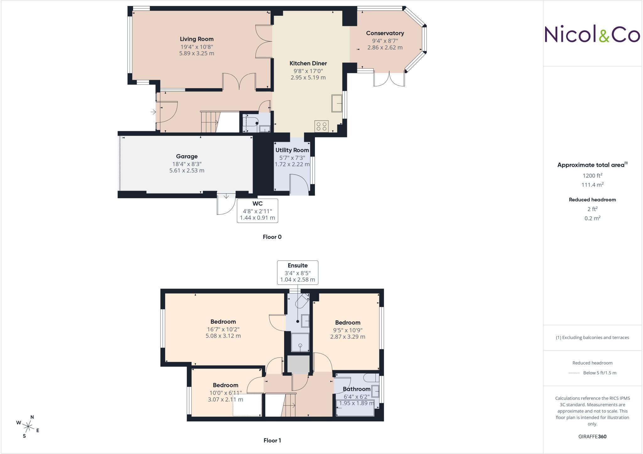 Showell Grove, Droitwich Spa, Worcestershire, WR9 floorplan