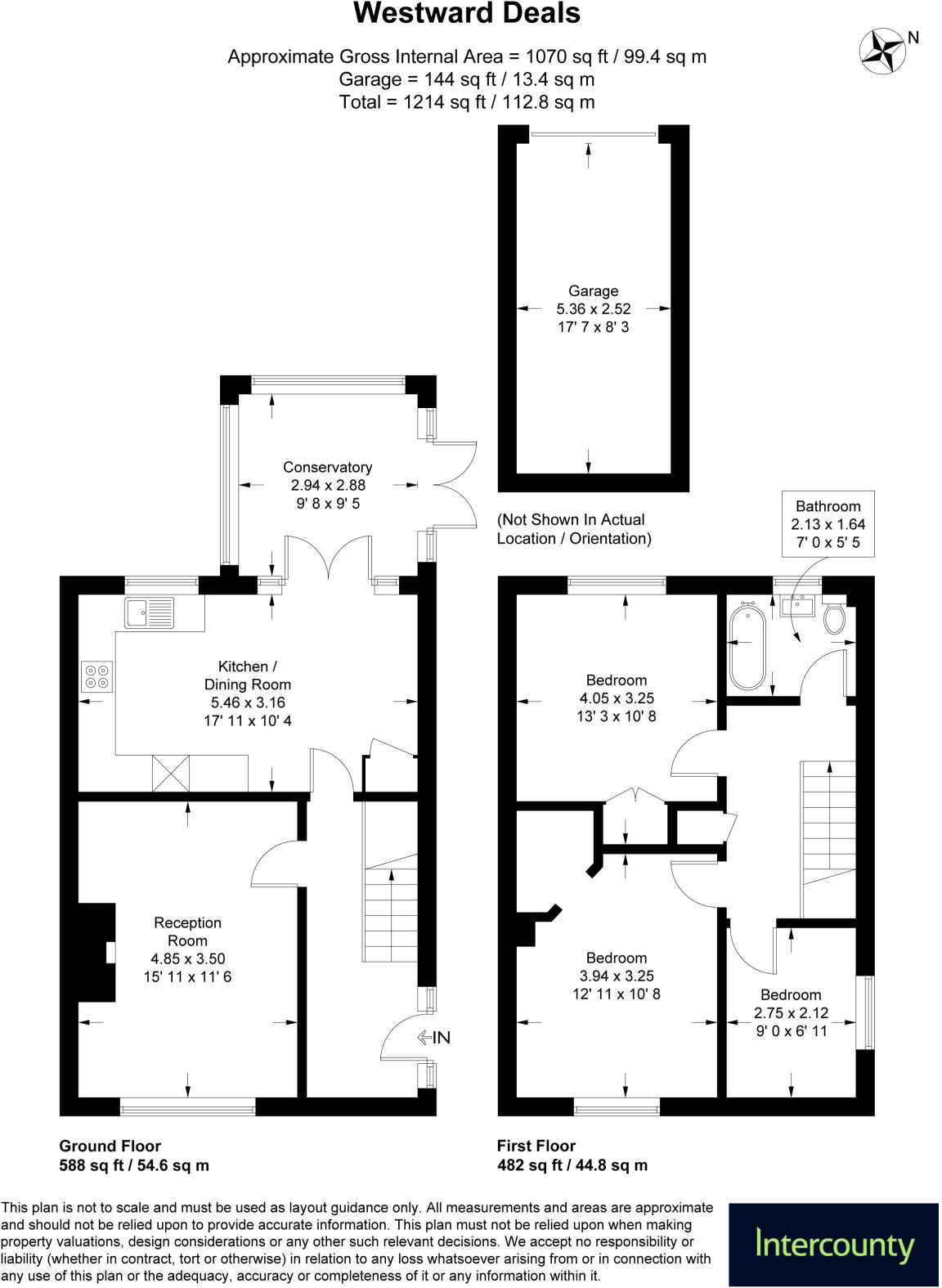 Westward Deals, Kedington, Haverhill, Suffolk, CB9 floorplan