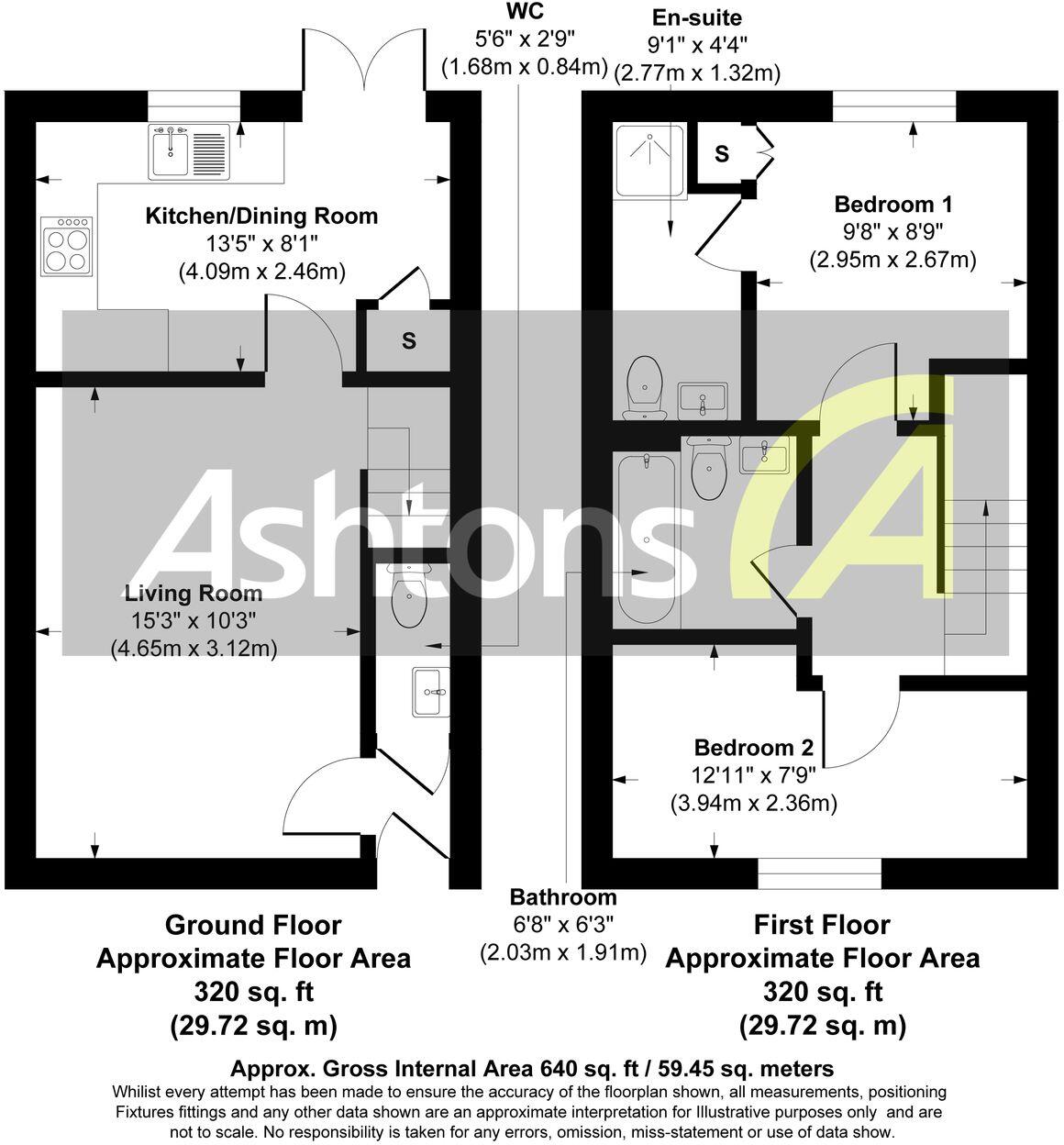 Davy Road, Abram, WN2 floorplan