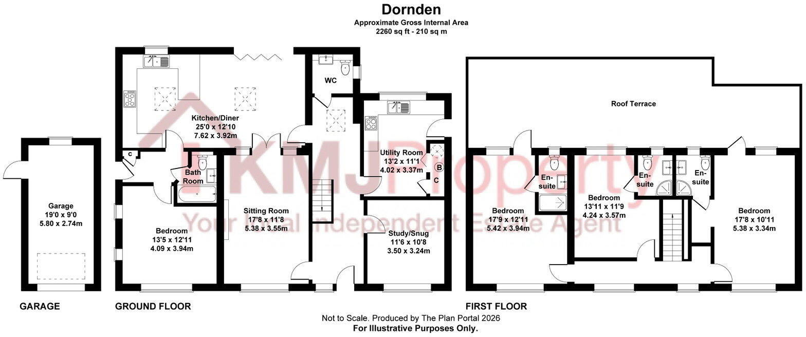 Dornden Drive, Langton Green, Tunbridge Wells, TN3 0AB floorplan