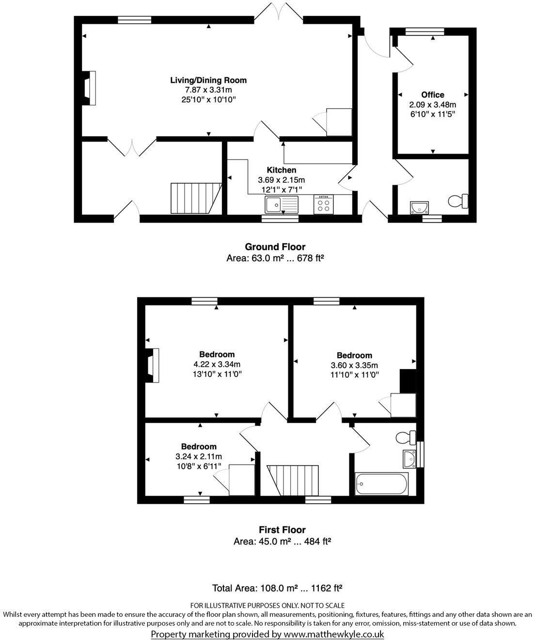 Hillside Crescent, Stanstead Abbotts, SG12 floorplan