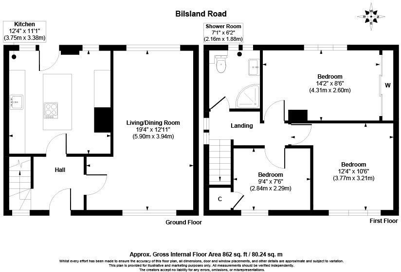 Bilsland Road, Glenrothes, KY6 2DZ floorplan