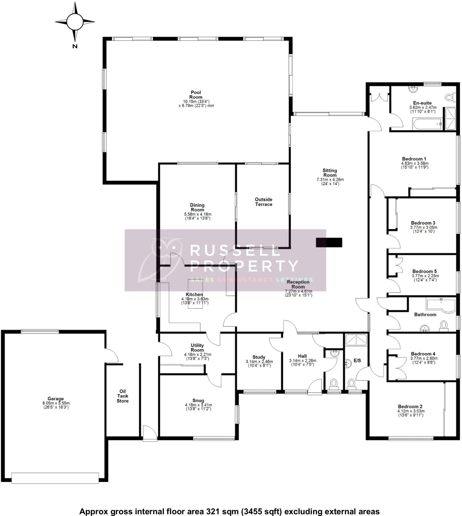 Port Lane, Little Hallingbury, Bishop's Stortford, Essex, CM22 floorplan