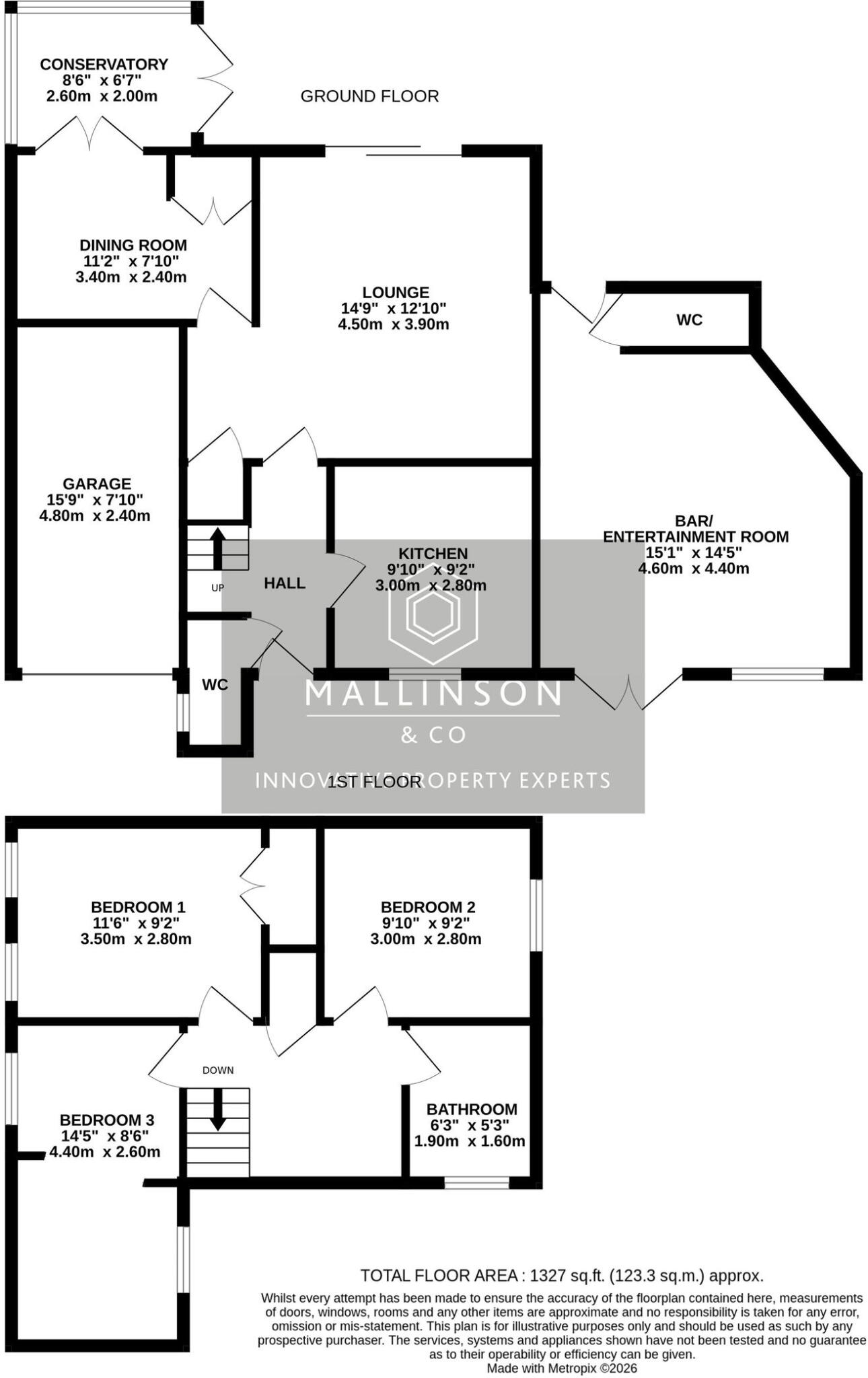 Maple Place, Chapeltown, Sheffield, S35 1QW floorplan