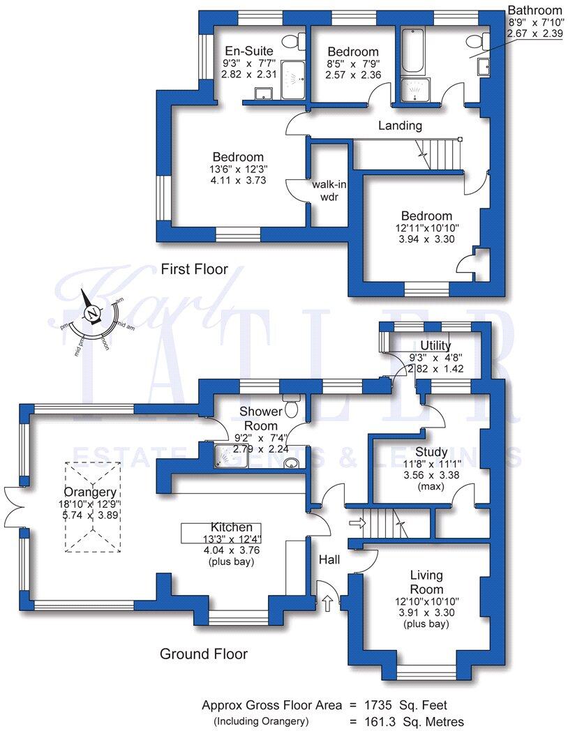 Poplar Hall Lane, Chorlton-by-Backford, Chester floorplan