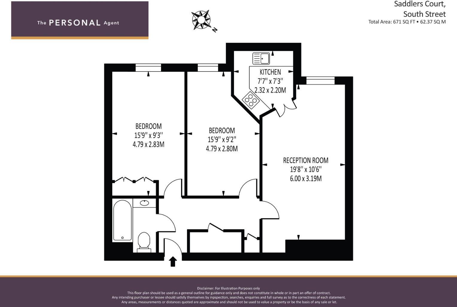 South Street, Epsom floorplan
