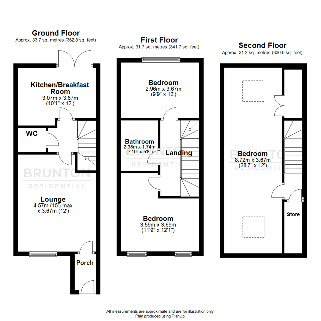Roseden Way, Great Park, NE13 floorplan