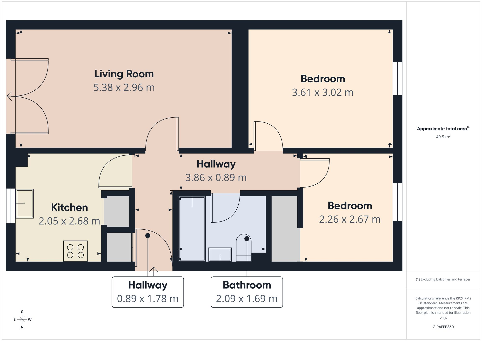 Deneside Court, Jesmond, Newcastle Upon Tyne, NE2 floorplan