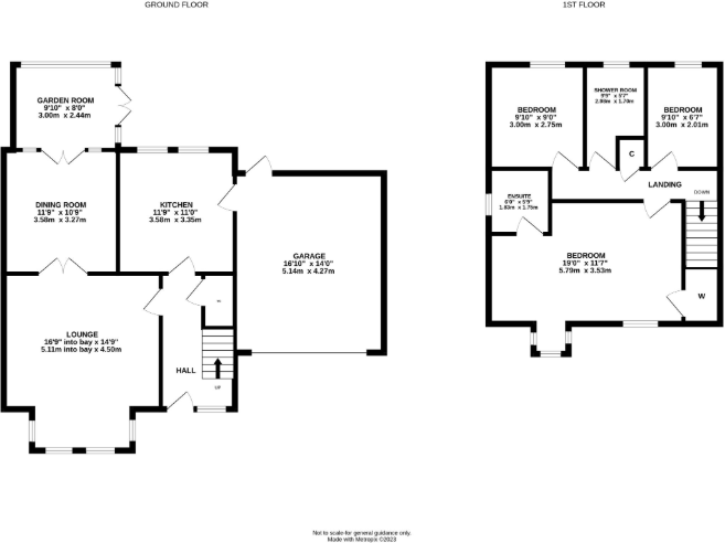 St Giles Close, Durham, DH1 floorplan