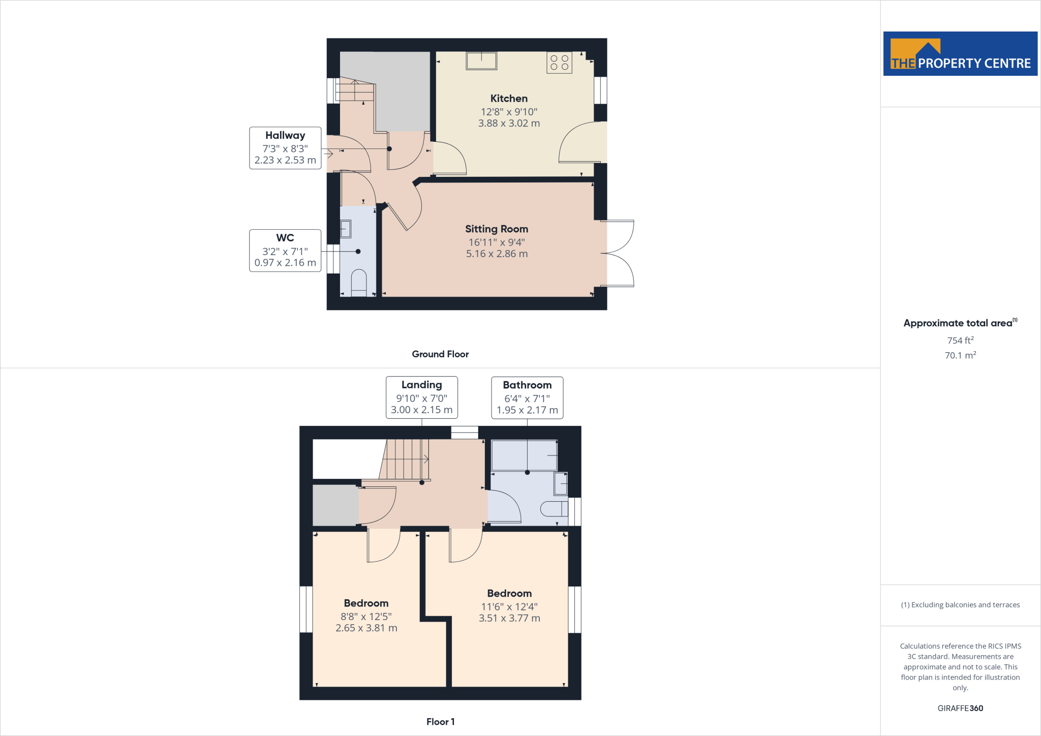 Guinevere Road, Cheltenham, Gloucestershire, GL51 floorplan