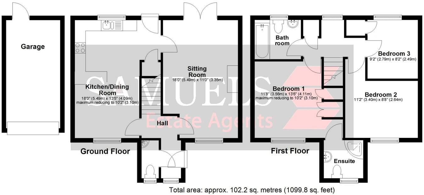 Miller Way, Exminster, Exeter, EX6 floorplan