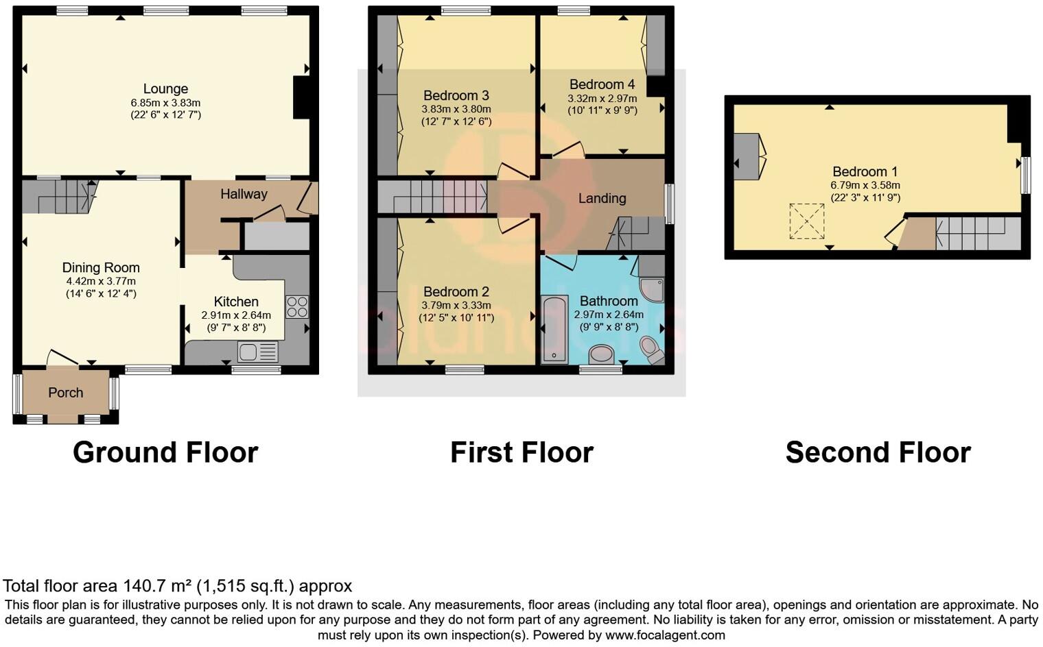 Nethergate, Stannington, Sheffield, South Yorkshire, S6 floorplan