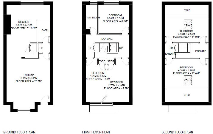 Richmond Mount, Leeds floorplan