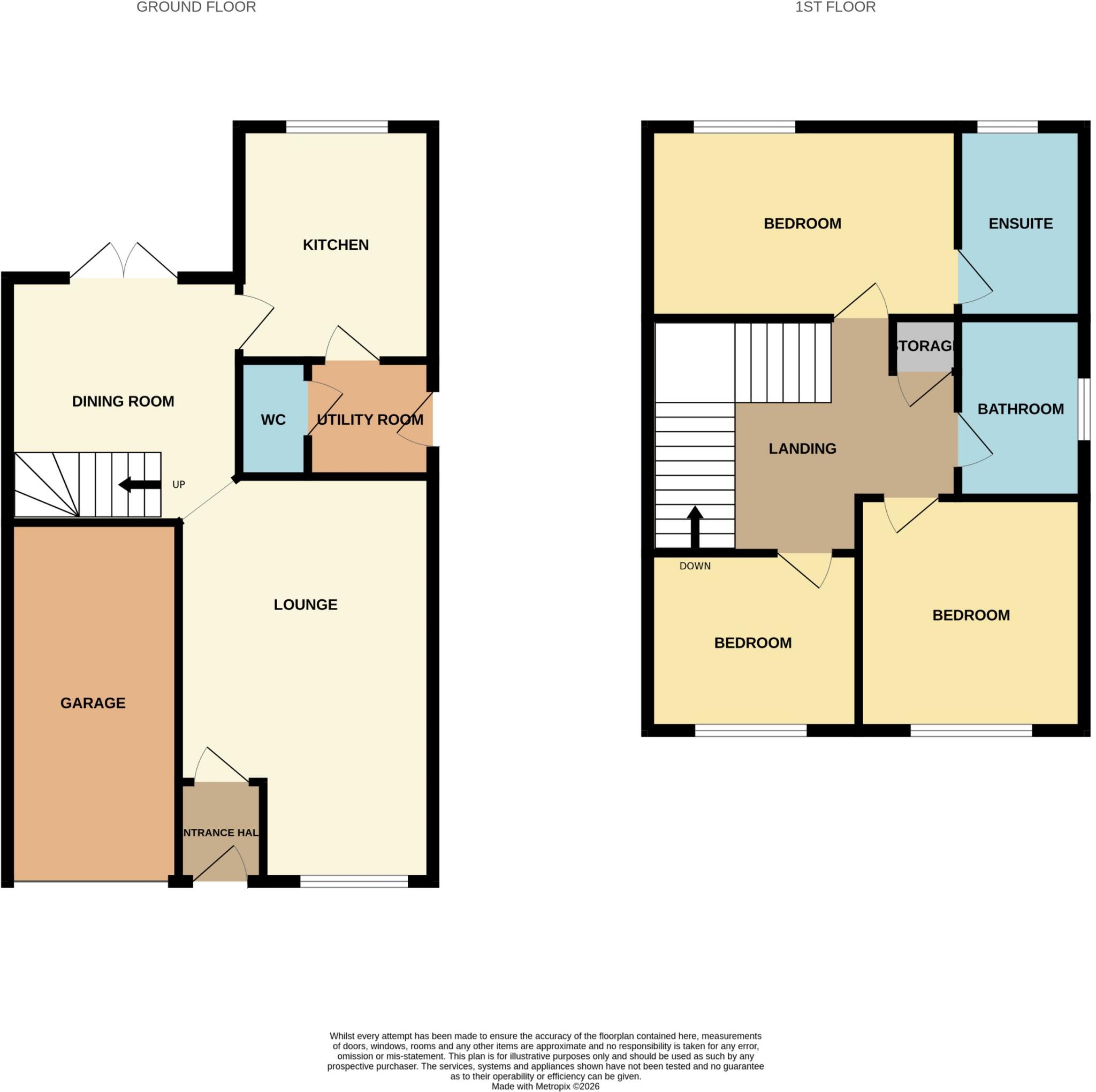 Stapleford Close, Slatyford, Newcastle upon Tyne, NE5 floorplan
