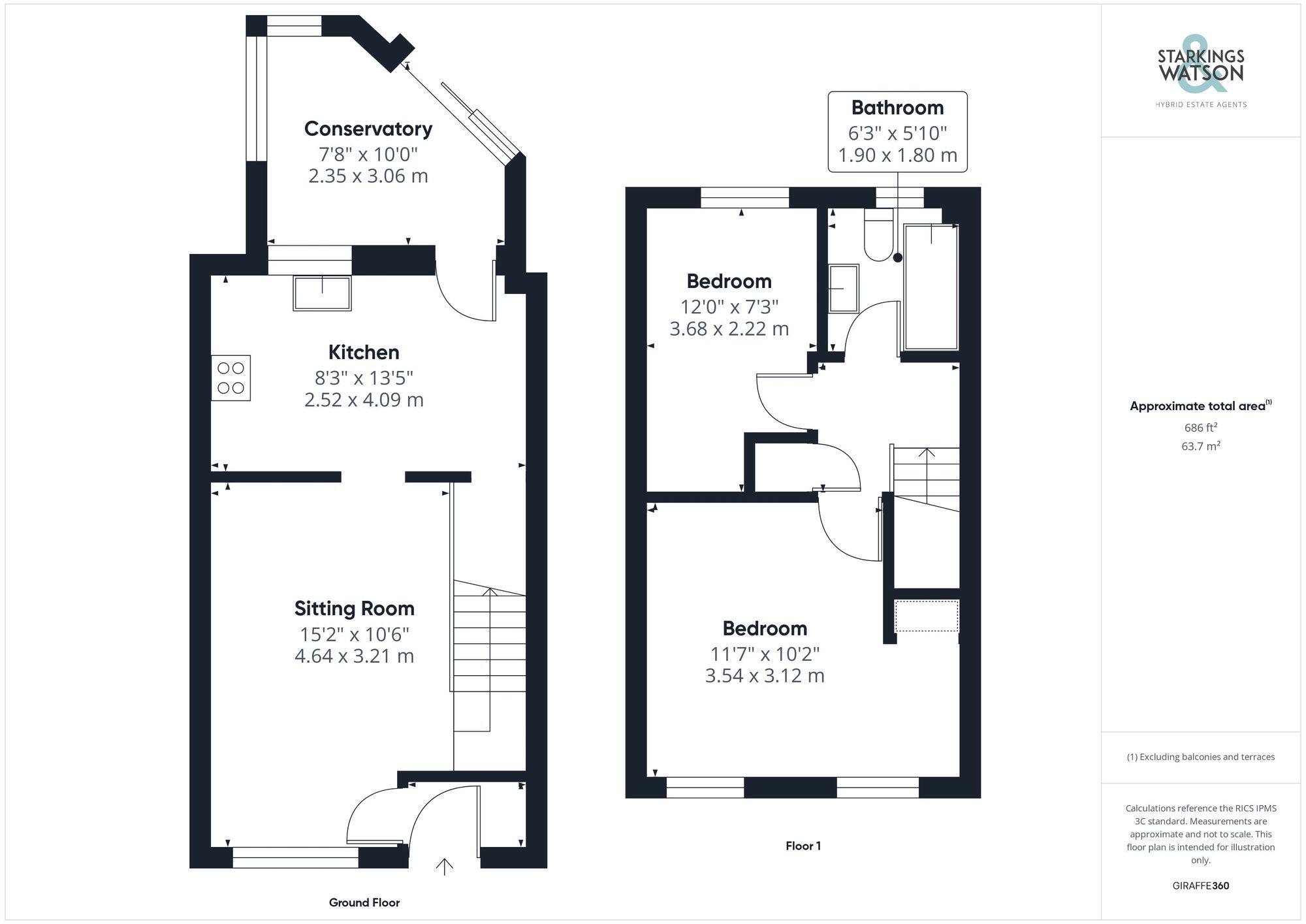 Reeves Close, Bungay floorplan