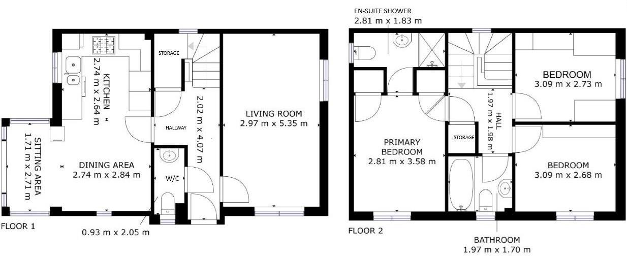 Ffordd Madog, Oakenholt, Flint floorplan