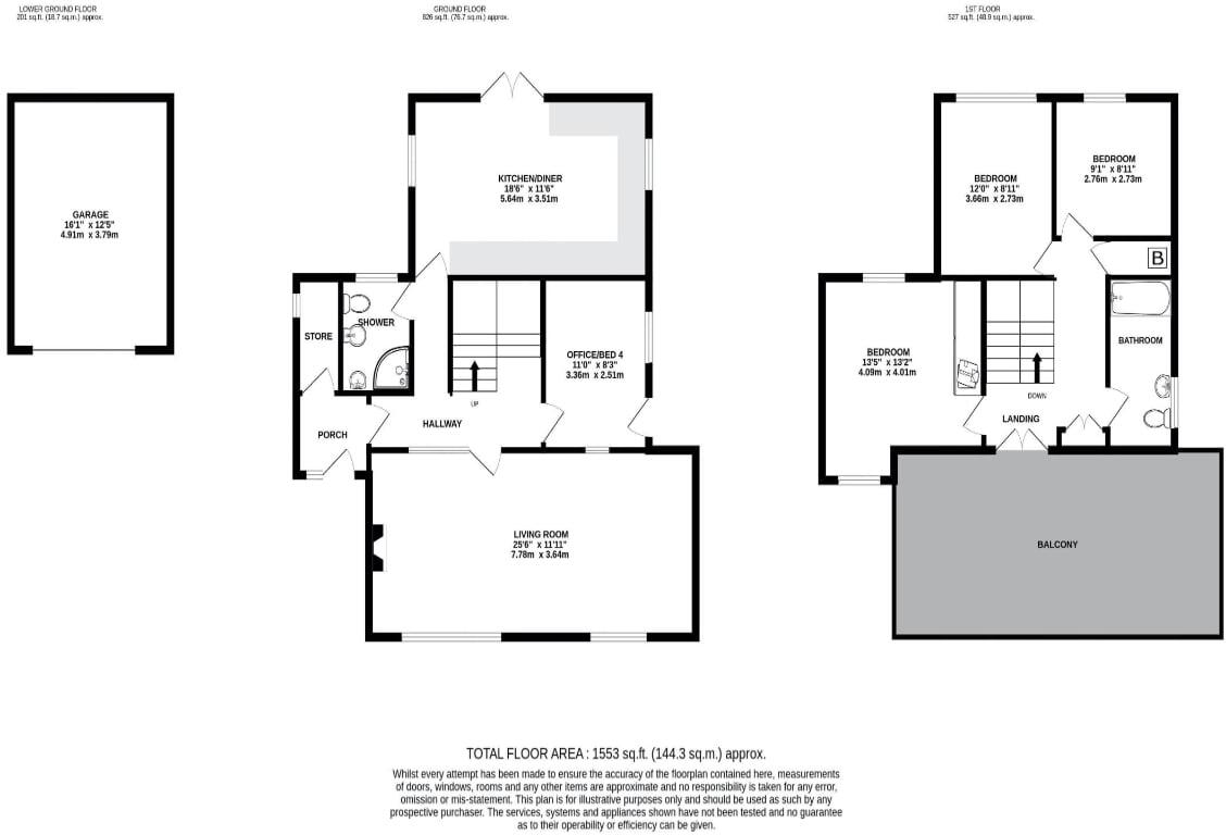 Somerset View, Ogmore-By-Sea, CF32 floorplan