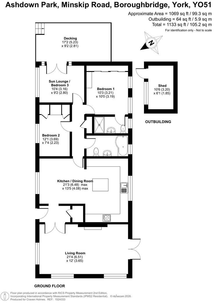 Minskip Road, Boroughbridge, York floorplan